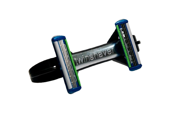 Máquina de Afeitar | Twinshaver | Rasuradora 4 hojas Twinshaver afeitadora para la ducha