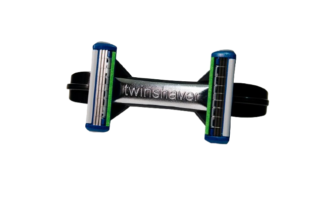Máquina de Afeitar | Twinshaver | Rasuradora 4 hojas Máquina Twinshaver para Rasurar